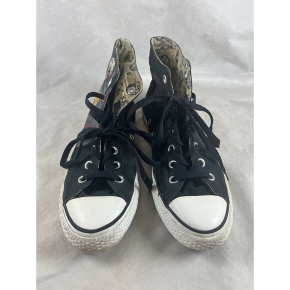 Converse All Star DC Comics Joker Batman Sneakers Hi Tops Womens 7.5 Mens 5.5 - Picture 4 of 15